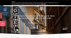 Desktop Screenshot of hotelitaliacagliari.com
